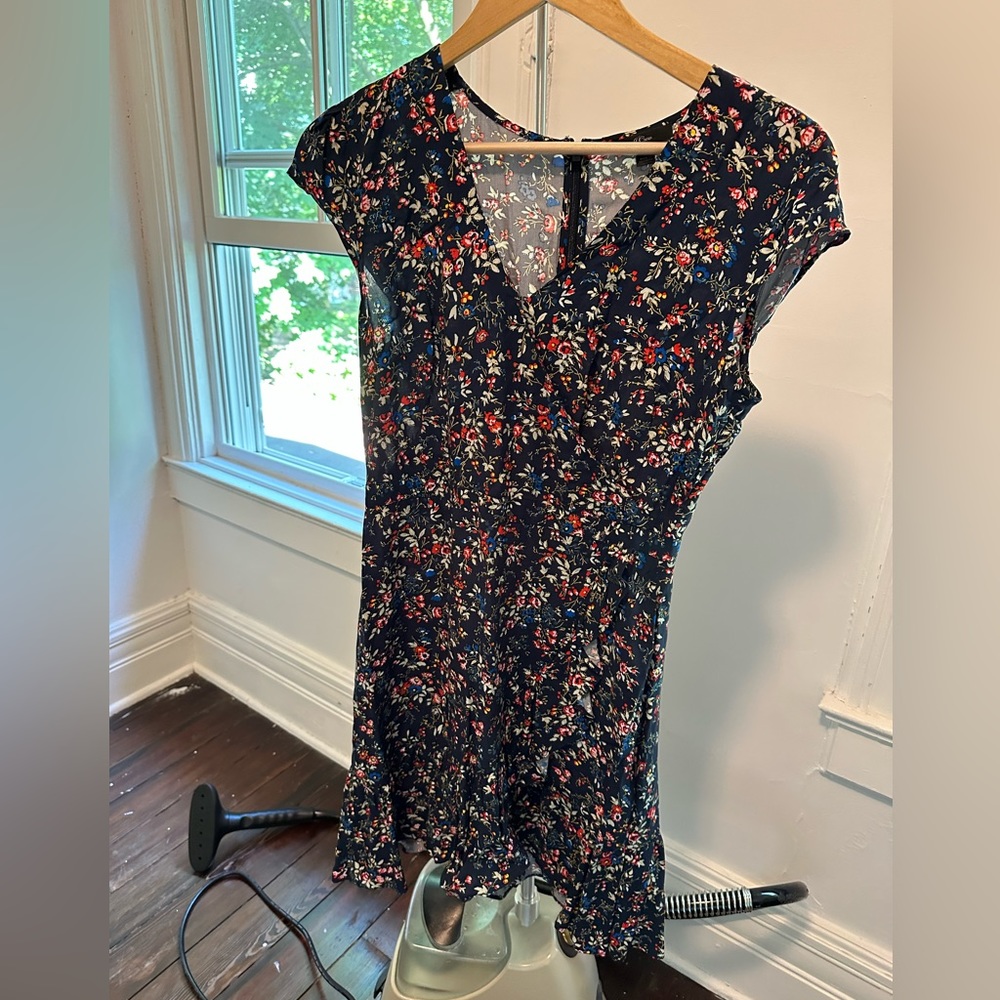 Jcrew summer floral printed dress